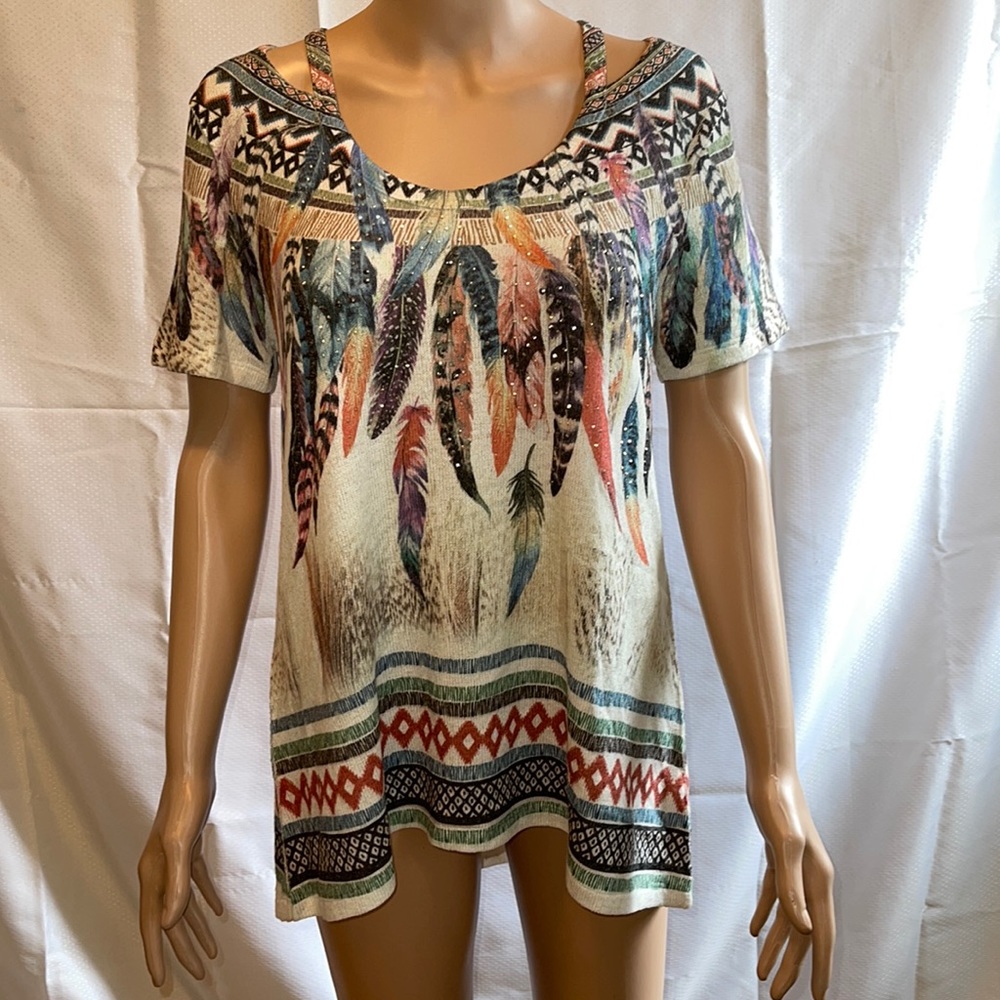 VOCAL embellished top